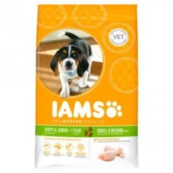 Iams Puppy & Junior Small/Medium Hondenvoer 3 Kg -HondHap Verkoop iams puppy junior small medium hondenvoer