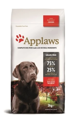 Applaws Dog - Adult Large Breed - Chicken - 2 Kg 1 Applaws Dog - Adult Large Breed - Chicken - 2 Kg