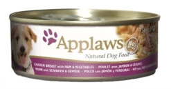 Applaws Dog - Chicken & Ham With Vegetables - 12 X 156 G