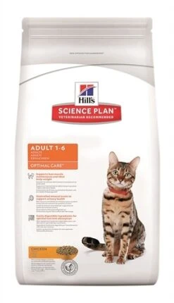 Hill's Feline Adult Optimal Care Kip 10 Kg