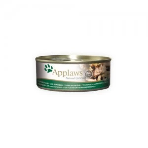 Applaws Cat - Tuna Fillet & Seaweed - 24 X 70 G