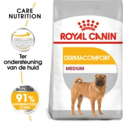 Royal Canin Medium Dermacomfort Hondenvoer 10 Kg -HondHap Verkoop royal canin medium dermacomfort hondenvoer 1