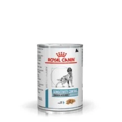 Royal Canin Veterinary Diet Sensitivity Control (Chicken & Rice) Blik Hondenvoer 1 Tray (12 Blikken)