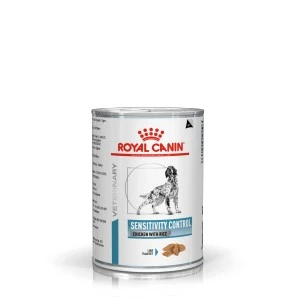 Royal Canin Veterinary Diet Sensitivity Control (Chicken & Rice) Blik Hondenvoer 1 Tray (12 Blikken) 1 Royal Canin Veterinary Diet Sensitivity Control (Chicken & Rice) Blik Hondenvoer 1 Tray (12 Blikken)